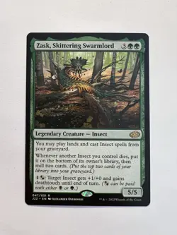 Zask, Skittering Swarmlord - MTG Jumpstart 2022 - NM - Image 1