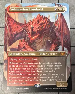 VELOMACHUS LOREHOLD 283 Strixhaven School of Mages MTG Magic the Gathering NM - Image 1