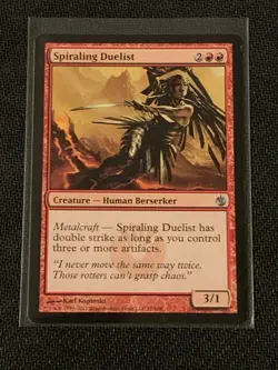 Magic the Gathering Mirrodin Besieged Spiraling Duelist - Image 1