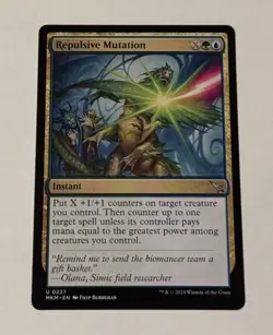 MTG Repulsive Mutation - Murders At Karlov Manor LP - Image 1