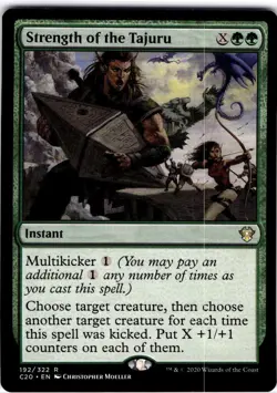 MTG Strength of the Tajuru Commander 2020 Rare #192 - Image 1