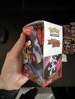 Pokemon Destined Rivals Unsealed Half Booster Box 18 Booster Packs + 11 Packs✅ - Image 3