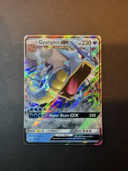 Pokemon Gyarados GX SM212 Holo Black Star Promo, Lightly Played - Image 1