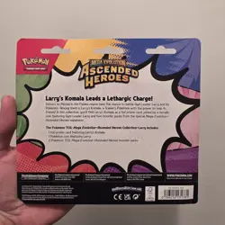 Pokemon TCG: Ascended Heroes - 2 Pack Collection Blister - Larry's Komala - Image 5