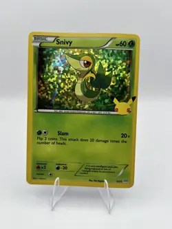 Snivy 5/25 McDonald's Promos 25th Anniversary Pokemon Holo NM - Image 1