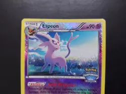 Pokemon - Espeon 48/108 Holo Promo 2013 National Championships - Image 2