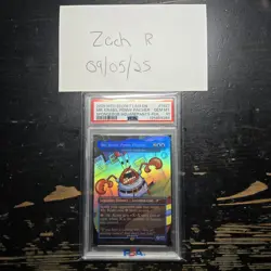 2025 MTG Magic The Gathering SPONGEBOB SECRET LAIR MR KRABS PENNY PINCHER PSA 10 - Image 1