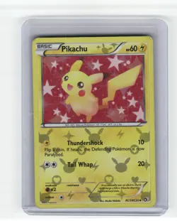 Pikachu Legendary Treasures: Radiant Collection Uncommon,Holo Pokemon HP/Damged - Image 1