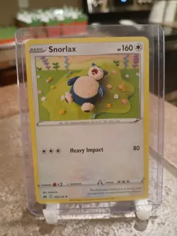 Pokemon TCG Snorlax 109/159 Crown Zenith Non-Holo Rare (LP) - Image 1