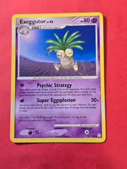 2008 Pokemon Diamond and Pearl Legends Awakened #54 Exeggutor, UC, NF/H, cd14 - Image 1