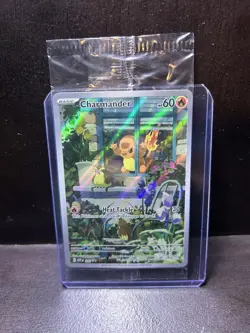 Charmander Pokemon SVP044 Illustration ETB Promo Obsidian Flames - Image 1