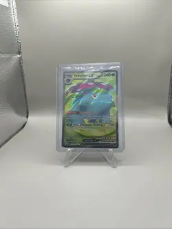 Venusaur ex Pokemon Scarlet Violet 151 182/165 Ultra Rare Full Art Holo NM - Image 1