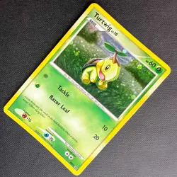 Turtwig | DP01 Promo Black Star | Holo SWIRL Rare !! | Pokemon TCG LP - Image 2