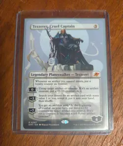 [x1] Tezzeret, Cruel Captain - Borderless | Edge of Eternities MTG - Pack Fresh - Image 1
