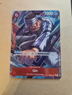 Gin OP15-007 Alt Art SR Adventure On Kami’s Island | One Piece Card English - Image 1
