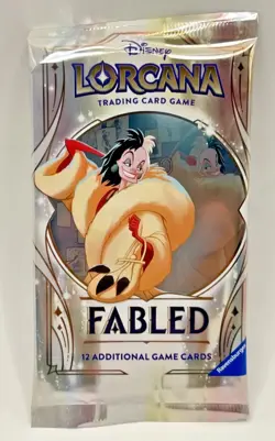 Disney Lorcana Fabled Single Booster Pack 2025 Sealed, Various Arts - Image 2