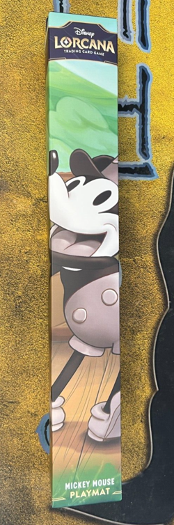 Disney OFFICIAL Lorcana The 1st Chapter Mickey Mouse Playmat - Steamboat Willie - Image 1