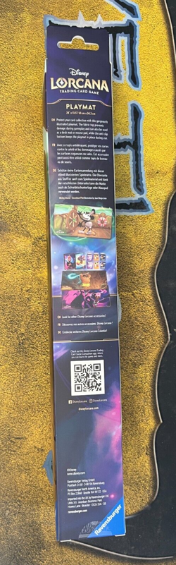 Disney OFFICIAL Lorcana The 1st Chapter Mickey Mouse Playmat - Steamboat Willie - Image 2