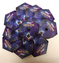 DISNEY LORCANA THE CHAPTER 1 LORE COUNTER PROMO LOT OF 10 - Image 1