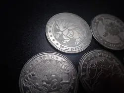 Pokemon Card Meiji Promo Battle Coin x7 Rhydon Primeape etc #6320 PLAY - Image 4