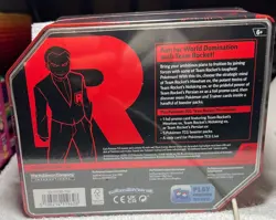 Team Rocket’s Persian Fall Destined Rivals Tin Pokemon Trading Card Game - Image 3