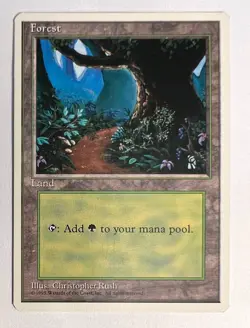 MTG Basic Land FOURTH Edition 4th ED Magic The Gathering All Cards NM UNPLAYED - Image 2