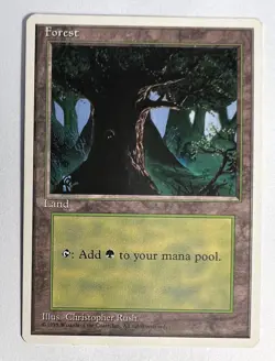 MTG Basic Land FOURTH Edition 4th ED Magic The Gathering All Cards NM UNPLAYED - Image 3