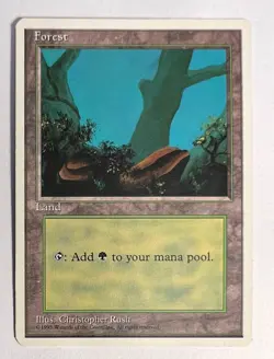 MTG Basic Land FOURTH Edition 4th ED Magic The Gathering All Cards NM UNPLAYED - Image 4