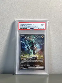 Pokemon TCG Zekrom EX Black Bolt Special Illustration Card #166/086 PSA 9 Mint - Image 1