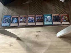 Lot Of 7 Holo Yugioh Cards - Image 1