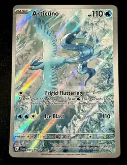 Pokemon TCG - Articuno - 161/159 - SV Journey Together - Illustration Rare Card - Image 1