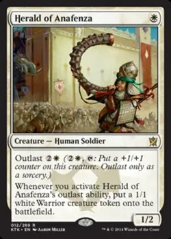 4x Herald of Anafenza ~ Lightly Played Khans of Tarkir MTG Magic x4 4 UltimateMT - Image 1