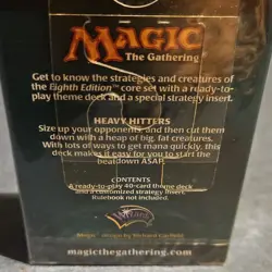 Magic: The Gathering Eighth Edition Heavy Hitters Theme Deck 2003 - Image 2