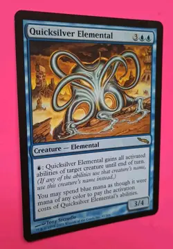 Magic the Gathering MTG Mirrodin QUICKSILVER ELEMENTAL Rare LP/MP 2003 NICE!!! - Image 4