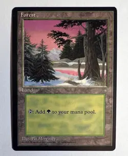 MTG ICE AGE Basic Land Plains Swamp Forest Mountain Island Magic The Gathering - Image 4