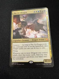 MTG The Ur-Dragon - Oversized Foil Commander 2017 Foil Mythic - Image 1