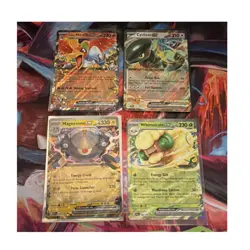 Pokemon EX Lot - Ho-Oh, Cyclizar, Magnezone, Whimsicott - NM/M & SHIPS FAST! - Image 1