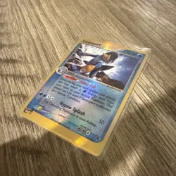 2003 Swampert 13/109 Pokemon Ruby and Sapphire Reverse Holo LP - Image 3