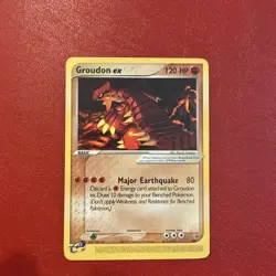 Groudon EX #002 Regular Black Star Promo Pokemon TCG - Image 1