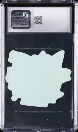 2019 POKEMON STICKERS PT. 4 B-SIDE LABEL GENGAR CGC 10 GEM MINT - Image 2