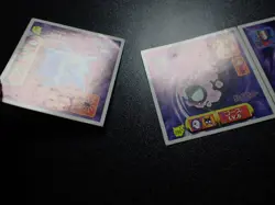 Pokemon Amada Sticker x3 Gengar Haunter Gastly etc #6394 - Image 2