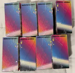LOT of 8 Pokemon TCG Prismatic Evolutions Booster Bundle New Sealed - Image 2
