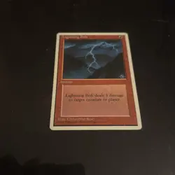 Lightning Bolt MTG Core Set 4th Edition Regular - Image 1