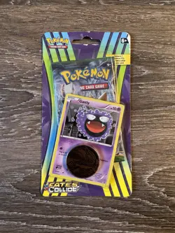 Pokemon TCG XY Fates Collide Blister Booster Pack Gastly Promo New Sealed - Image 1