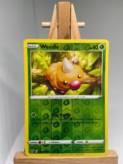 Weedle - Reverse Holo - Vivid Voltage 001/185 - MINT - Pokemon - Image 1