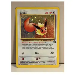 Pokemon Eevee Holo Promo Wotc 11/53 Basic Vintage Wizards English 2000 LP - Image 1