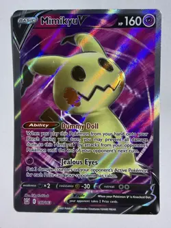 Pokemon Mimikyu V 148/163 Full Art Ultra Rare Battle Styles NM! - Image 1