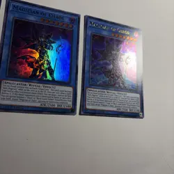 Yugioh! 3x Magician of Chaos DUPO-EN001 Ultra Rare 1st Ed - NM! - Image 4