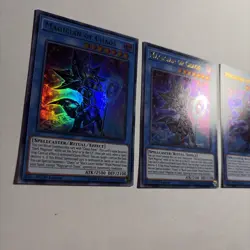 Yugioh! 3x Magician of Chaos DUPO-EN001 Ultra Rare 1st Ed - NM! - Image 5