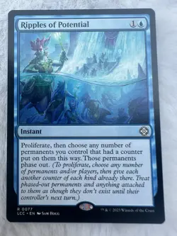 MTG Ripples of Potential #0077 Rare Commander: Edge of Eternities (EOC) - Image 1